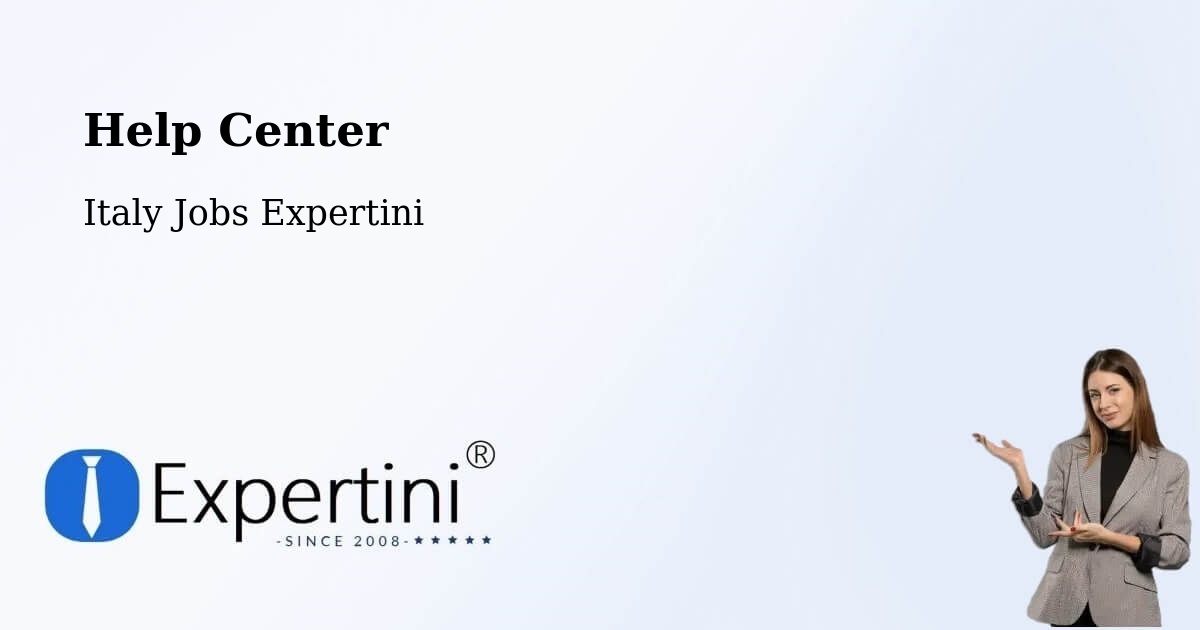 Help Center – Roburent - Italy Jobs Expertini